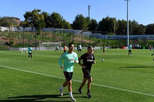 Cristiano Ronaldo entrena por separado en Portugal