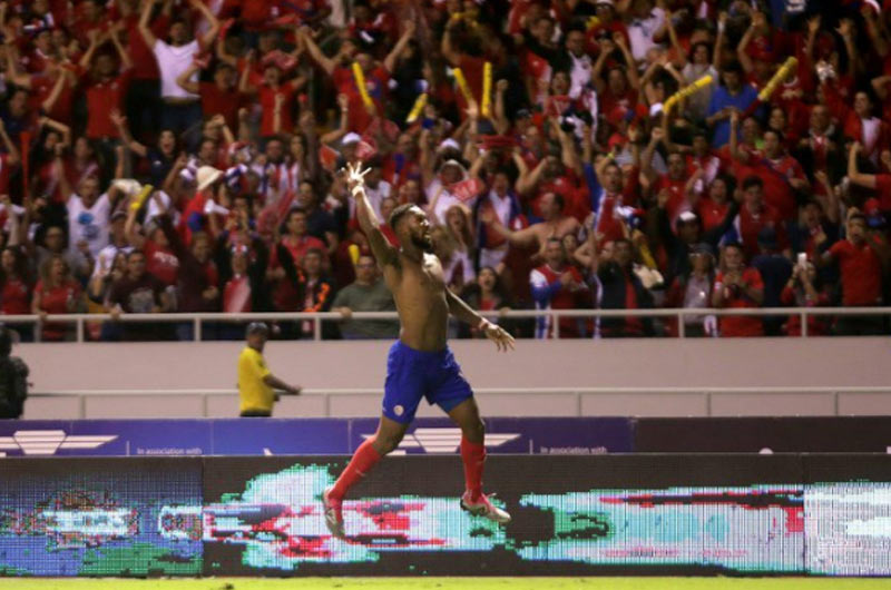 Costa Rica saca un empate en minutos de reposición y consigue clasificar a Rusia 2018