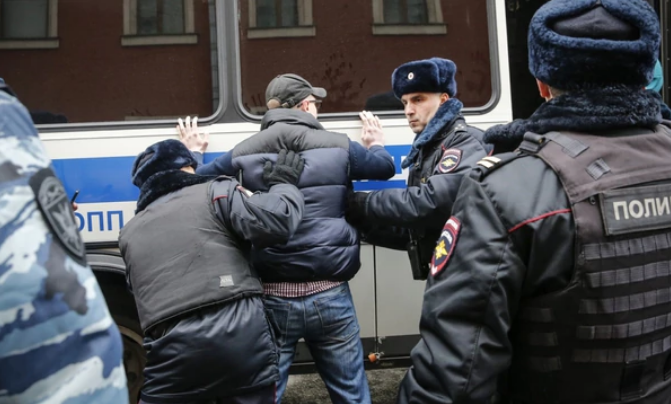 Rusia: más de 200 detenidos en una manifestación opositora contra Vladimir Putin