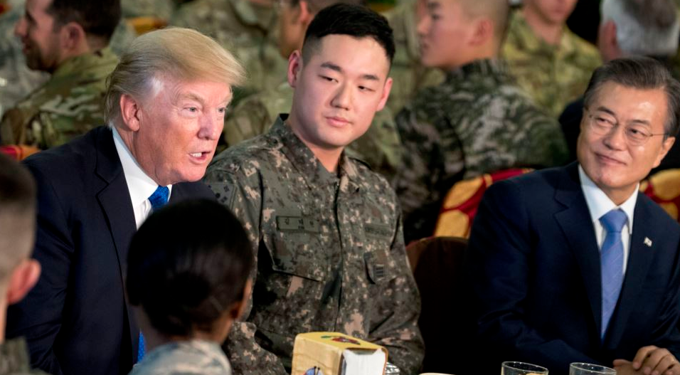 Donald Trump optimista sobre diálogo con Corea del Norte