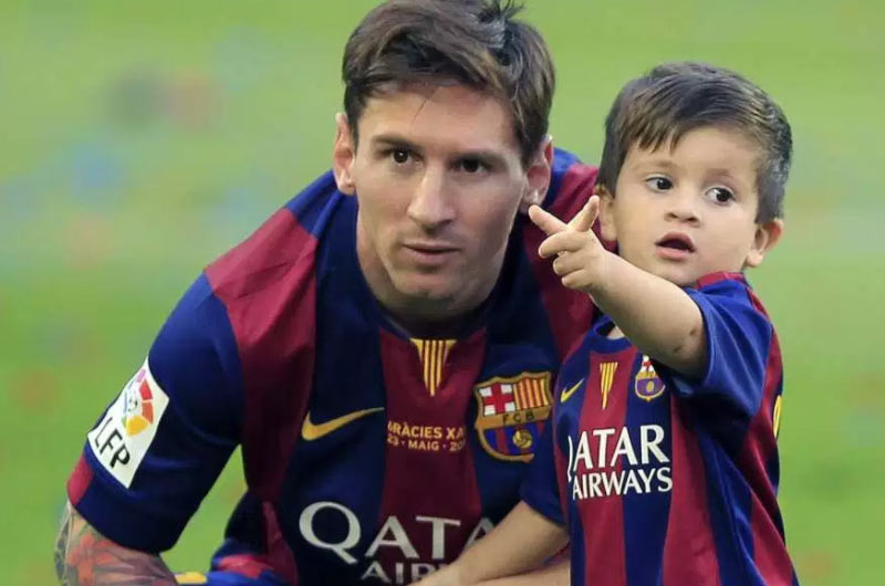 Hijo de Lionel Messi llama así a su papá por influencia de sus amigos de escuela y de la prensa
