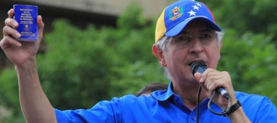 El preso político Antonio Ledezma escapó de Venezuela