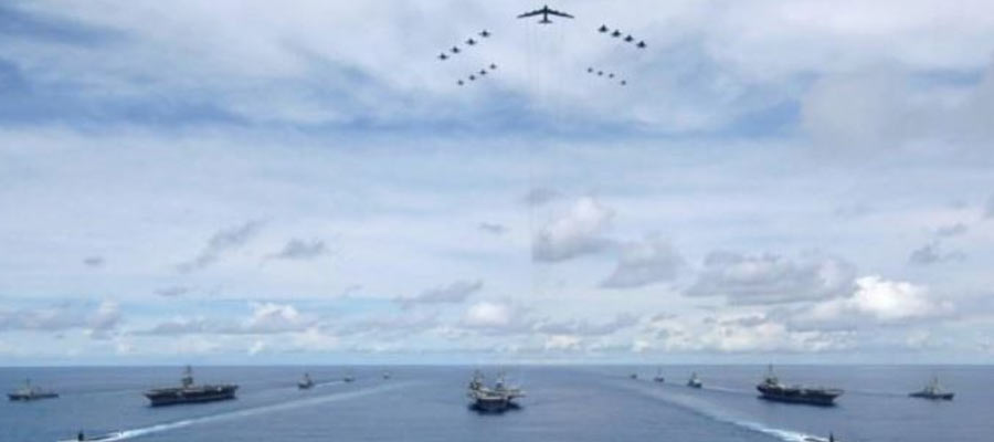 Estados Unidos desplegará tres portaaviones en Asia por primera vez en una década