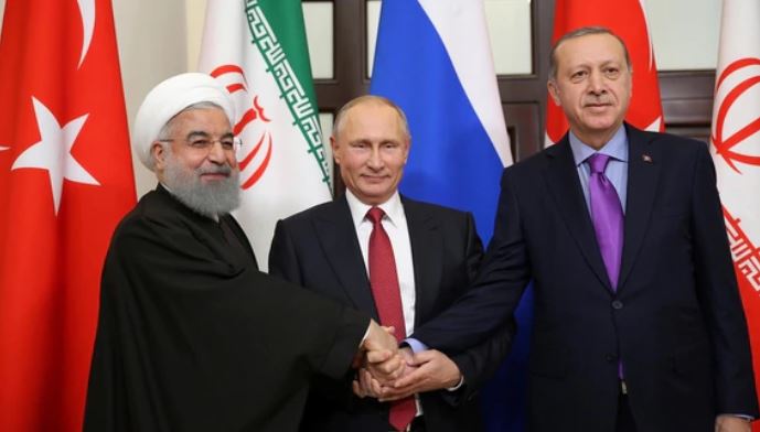 Rusia, Irán y Turquía se atribuyeron el fin de la guerra civil