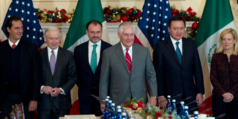 EE.UU. y México reiteran compromiso en lucha contra crimen internacional
