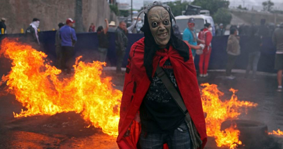 Gobierno de Honduras rechaza nuevas elecciones: siguen protestas