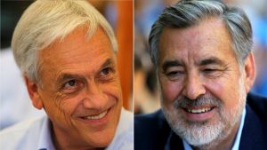 Sebastián Piñera y Alejandro Guillier se disputan en un reñido ballotage la presidencia de Chile