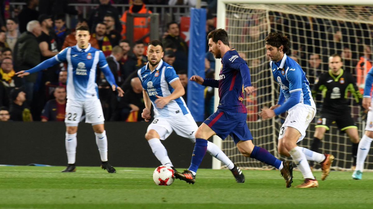 Barcelona ganó 2-0 a Espanyol y clasificó a las semifinales de la Copa del Rey 2018
