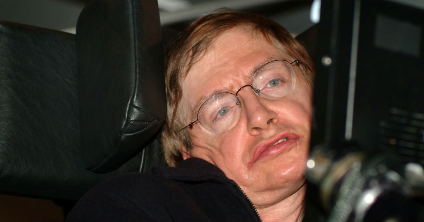 Stephen Hawking brinda poderoso mensaje para quienes sufren depresión