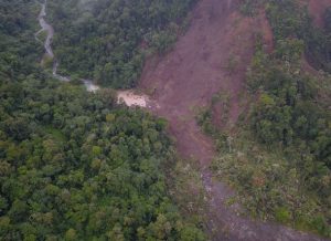 Extreman vigilancia sobre deslizamiento de casi 50 hectáreas en Siquirres