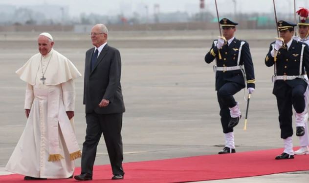 Papa Francisco visitará tres días Perú