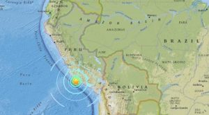 Autoridades peruanas contabilizan dos muertos y 65 heridos tras terremoto de 7,1 grados