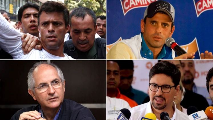 Estos son los principales líderes de la oposición inhabilitados por el régimen de Nicolás Maduro