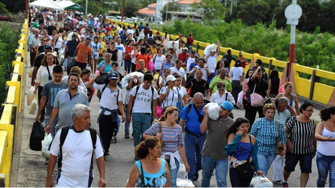 Juan Manuel Santos le pidió a la CIDH que centre sus esfuerzos en la migración masiva de venezolanos a Colombia