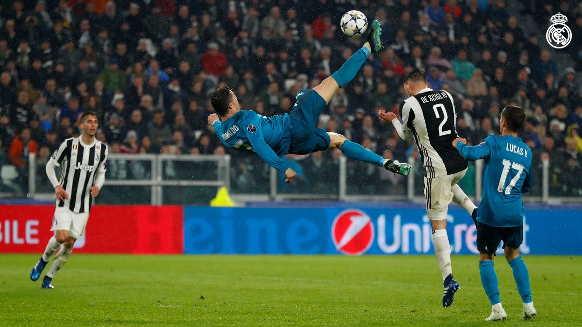 (Vídeo) Hinchas de Juventus aplaudieron a Cristiano Ronaldo tras golazo de chilena