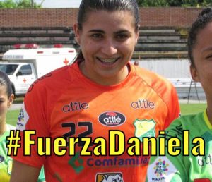 Jugadora costarricense Daniela Solera, internada en cuidados intensivos en un hospital en Colombia