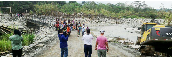 MOPT y vecinos de Pérez Zeledón se enfrentan por puente en riesgo de colapsar