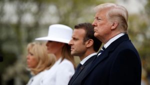 Trump recibe a Macron en la Casa Blanca para analizar las amenazas del terrorismo