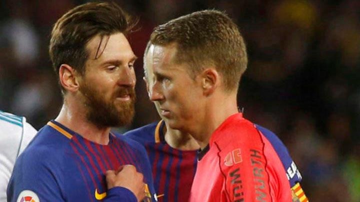 Real Madrid acusa a Messi de presionar al árbitro en el Clásico