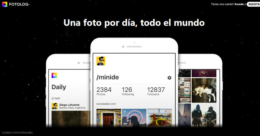 Fotolog vuelve como una nueva aplicación y puedes recuperar las fotos de tu antiguo perfil