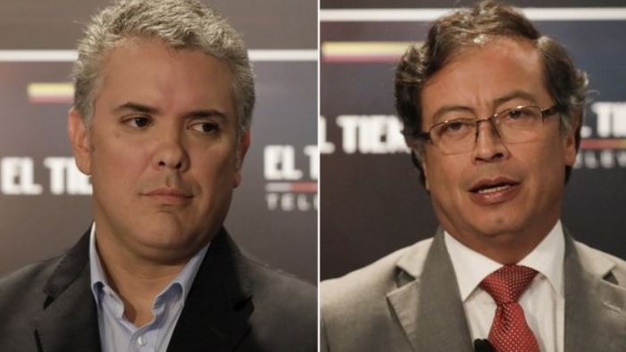 Elecciones en Colombia: Iván Duque sacó una amplia ventaja, pero irá a segunda vuelta con Gustavo Petro