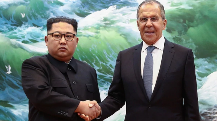 El ministro de Exteriores ruso se reunió con el dictador norcoreano Kim Jong-un en Pyongyang