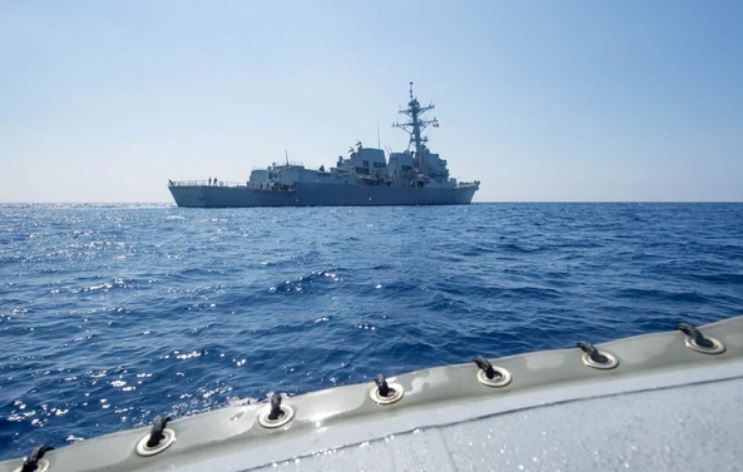Tensión en China: la marina de Beijing expulsó a dos buques de guerra de Estados Unidos