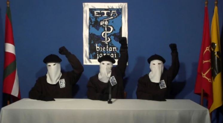 Grupo terrorista vasco ETA anunció oficialmente «el final de su trayectoria» y su desmantelación total