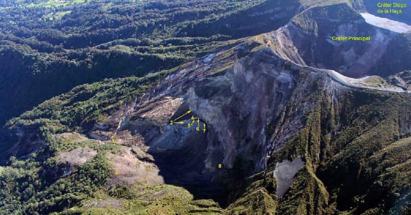 Informe del OVSICORI recomienda no habilitar visitación en zona aledaña a cráter principal del Irazú