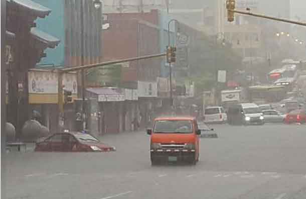 Municipalidad promete trabajos en un mes para reducir inundaciones en la capital