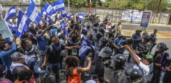 El régimen de Daniel Ortega volvió a reprimir a los estudiantes nicaragüenses