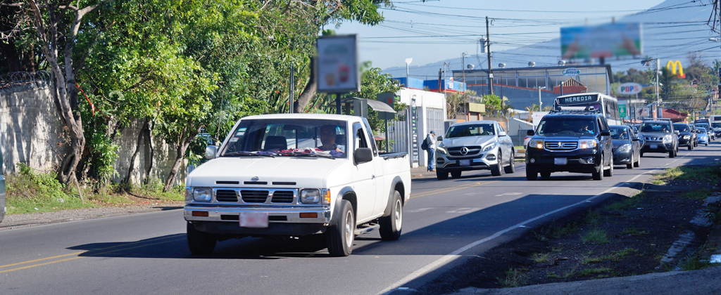 MOPT intervendrá ruta de Santo Domingo de Heredia para recuperación de vía