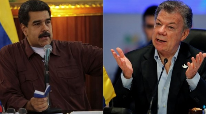 Maduro volvió a arremeter contra Juan Manuel Santos y lo acusó de preparar «provocaciones» militares contra Venezuela