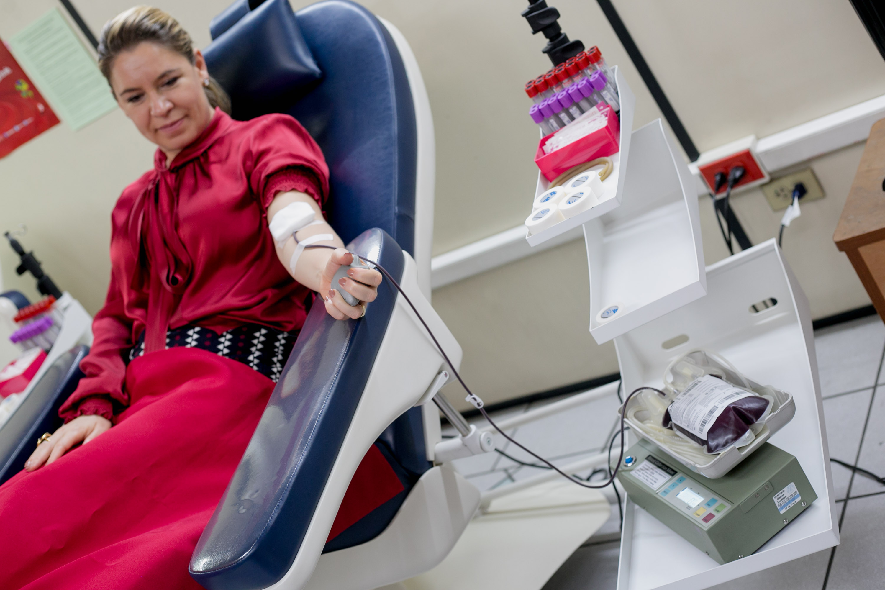 Claudia Dobles: “Donar sangre es compartir vida”
