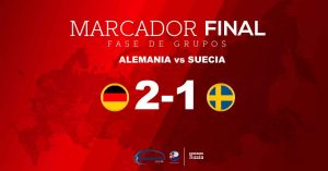 ¡En la última jugada! Alemania logró una victoria ante Suecia y evitó el fracaso