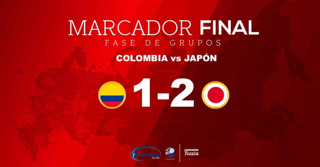 Colombia perdió ante Japón tras un comienzo complicado en su debut mundialista