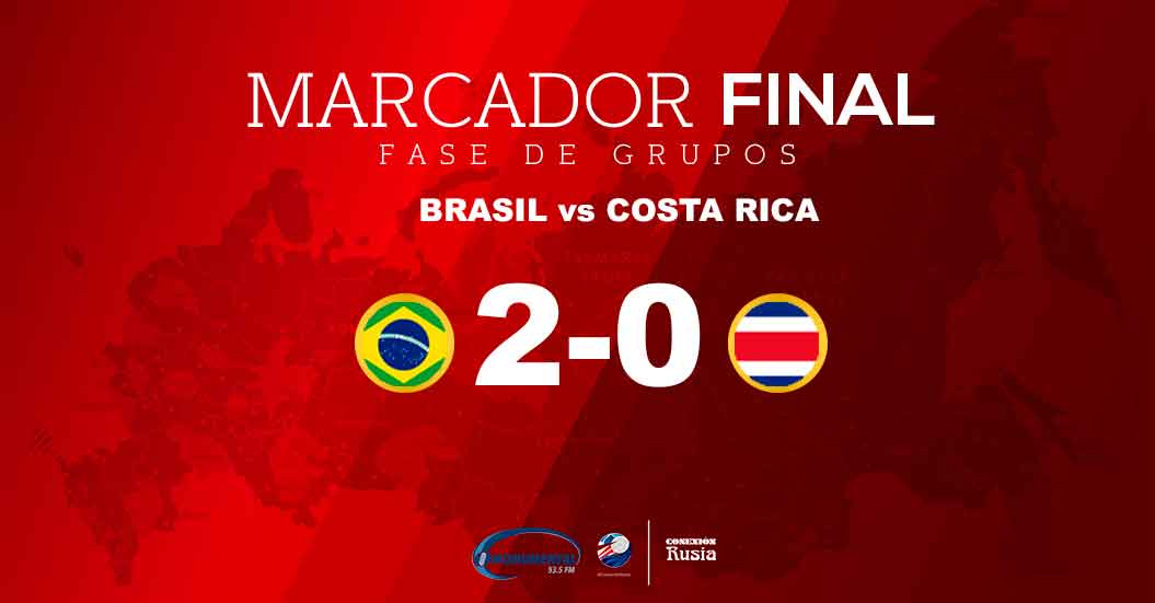 Brasil le roba el sueño a Costa Rica de continuar en el Mundial en tiempo de reposición