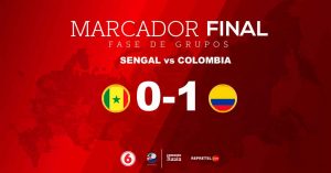 El VAR salvó a Colombia de un penal que había pitado el árbitro a favor de Senegal