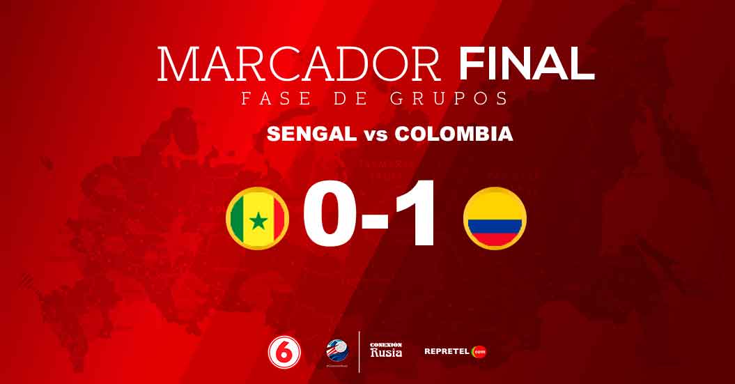 El VAR salvó a Colombia de un penal que había pitado el árbitro a favor de Senegal