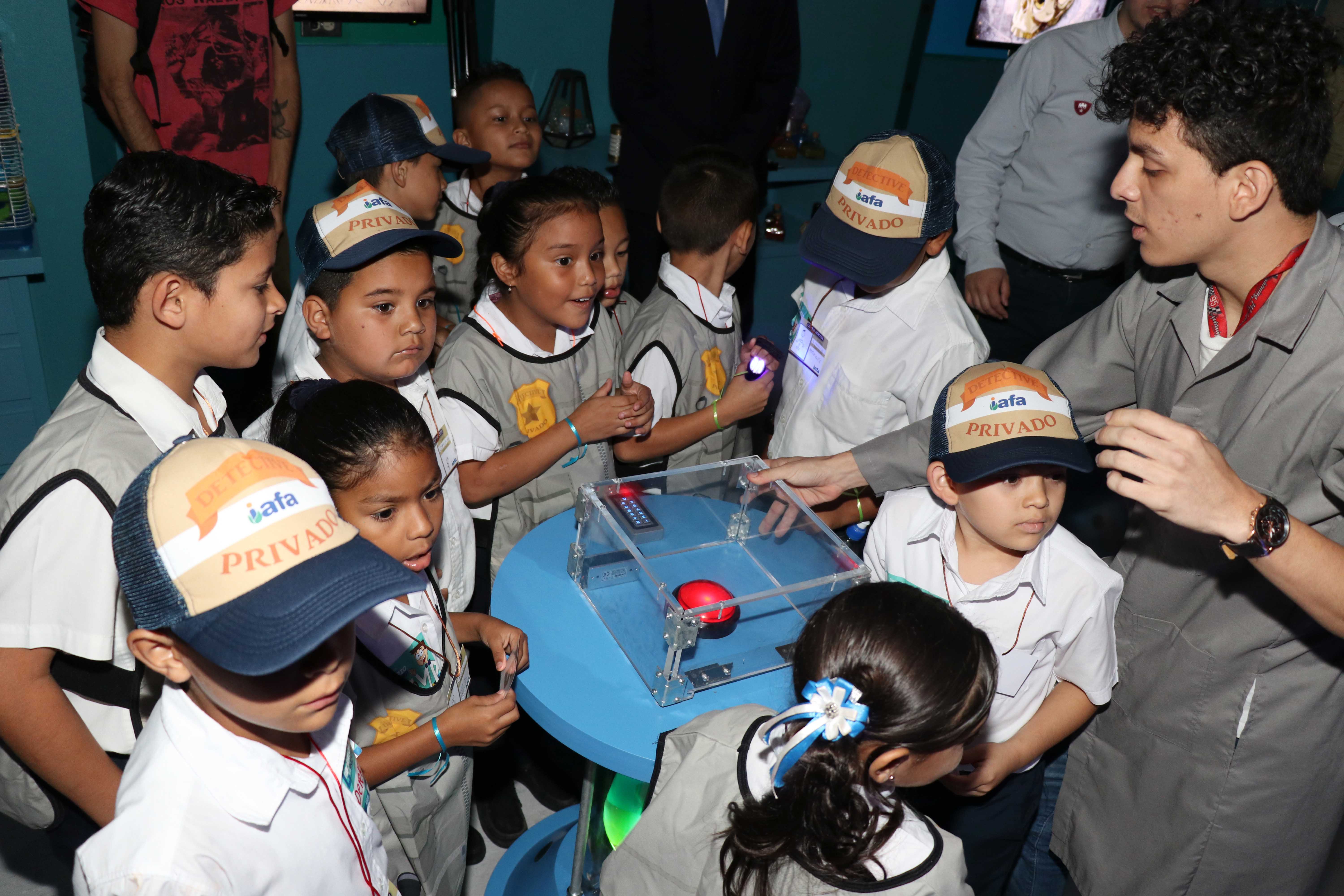 IAFA y Museo de los Niños inauguran «Laboratorio de la Aventura» para prevenir consumo de drogas