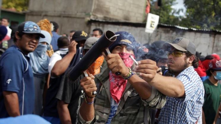 La ciudad nicaragüense de Masaya se alzó contra el presidente Daniel Ortega y exige su renuncia