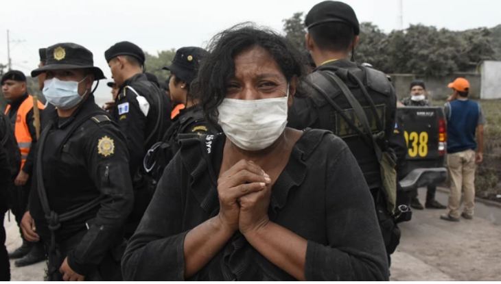 Estados Unidos ofreció ayuda a las familias afectadas por la fuerte erupción del Volcán de Fuego en Guatemala