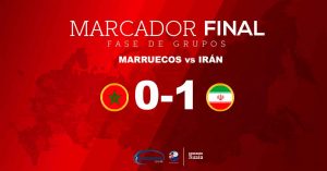 Irán le ganó a Marruecos con un gran autogol