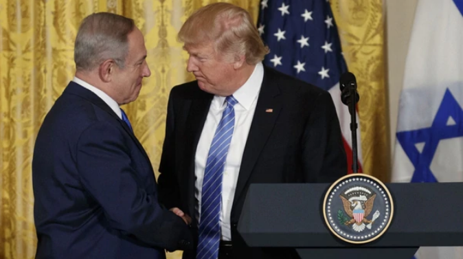 Benjamin Netanyahu elogió la «dura posición» de Donald Trump contra Irán