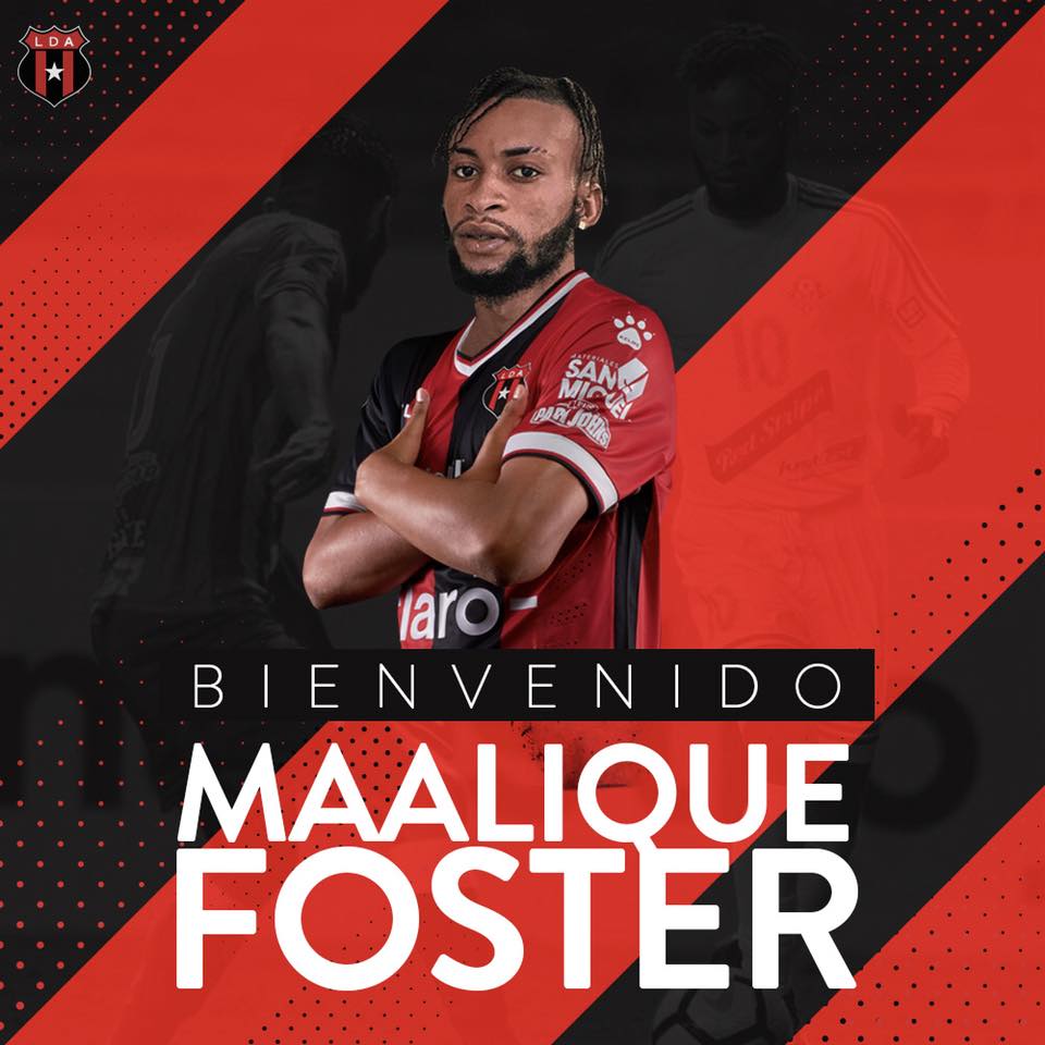 Maalique Foster llegará al país el 1° de setiembre