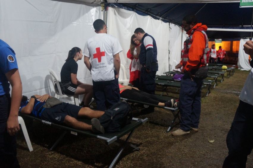 Cruz Roja atendió a 3 mil romeros y Fuerza Pública detuvo a 10 personas hasta este viernes