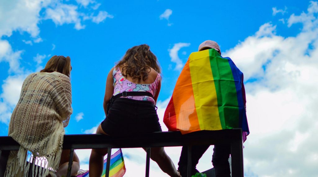 Población LGTBI se manifestó en el Poder Judicial para presionar por matrimonio igualitario