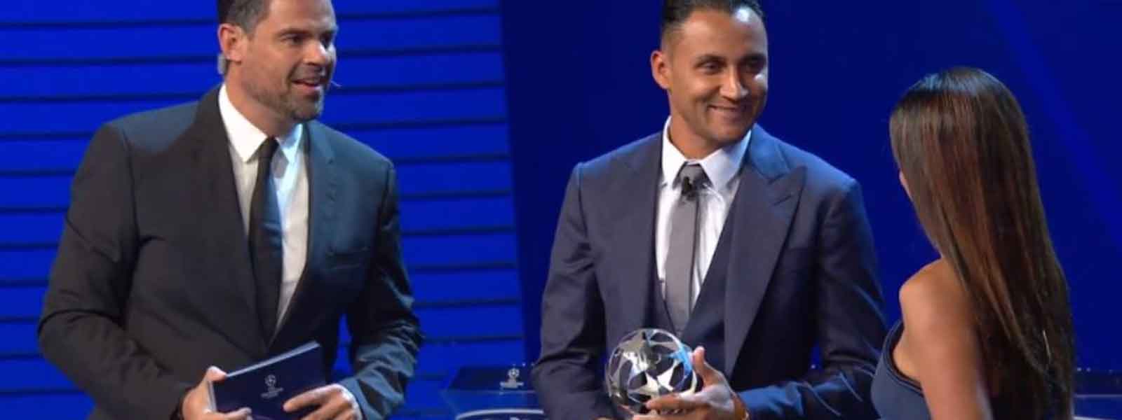 Keylor Navas recibe por primera vez premio a mejor portero de la UEFA Champions League