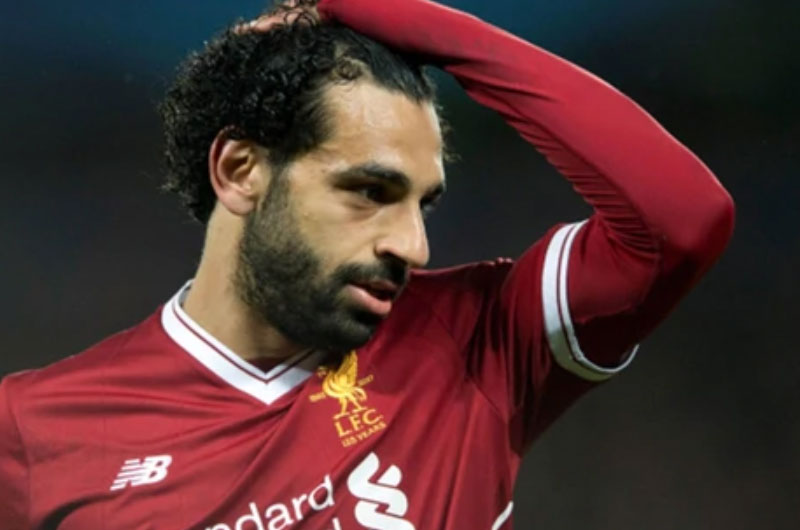 El detalle que preocupó a los fanáticos del Liverpool al ver a Mohamed Salah sin camisa
