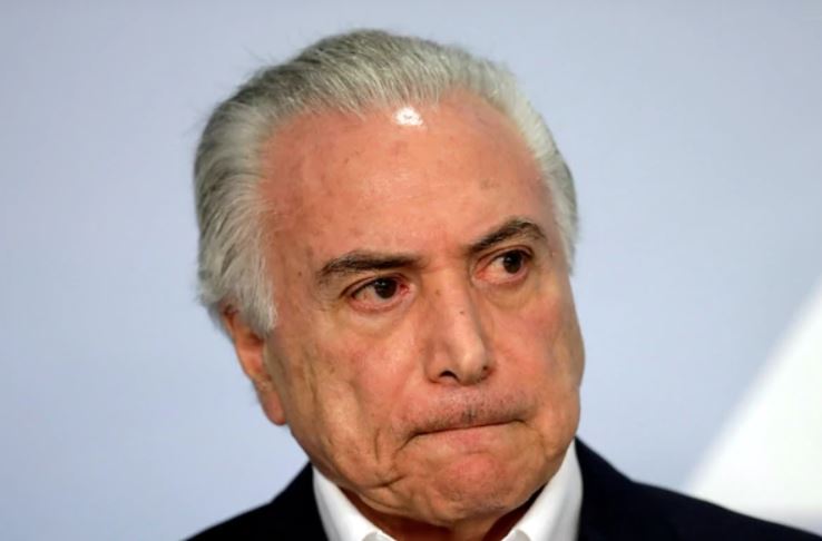 La policía Federal de Brasil pidió imputar a Michel Temer por corrupción
